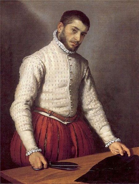 Giovanni Battista Moroni - Portrait of a Man ('The Tailor')