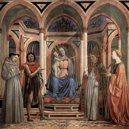 A painting of the Virgin and Child by Domenico Veneziano