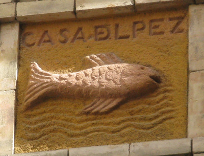 Sculpture of a fish