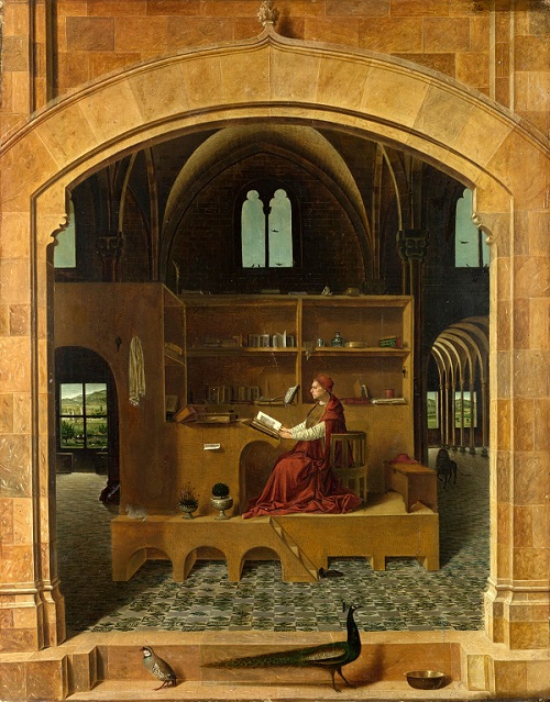 A painting of Saint Jerome by Messina