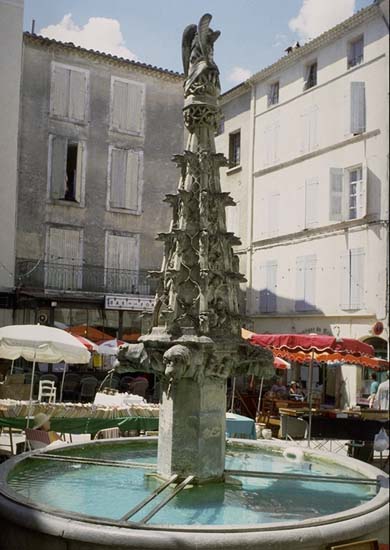 Saint-Michel Fountain, Forcalquier, Provence