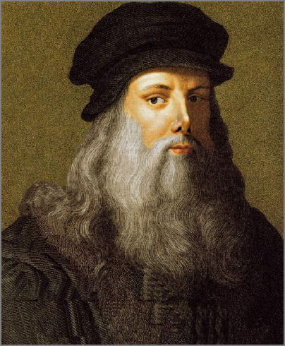 Leonardo da Vinci's colour associations