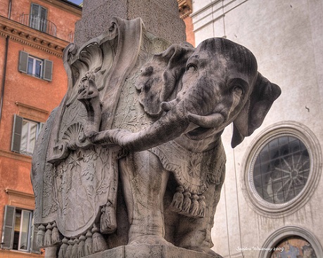 The symbolism of Bernini's Elephant -Obelisk
