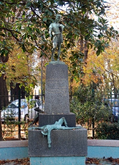 A statue of Pinocchio in Milan