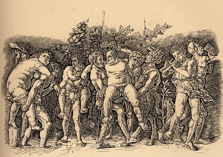 Andrea Mantegna & his Bacchanal prints