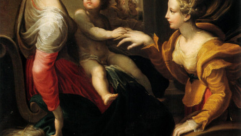 Parmigianino – The Mystic Marriage of Saint Catherine