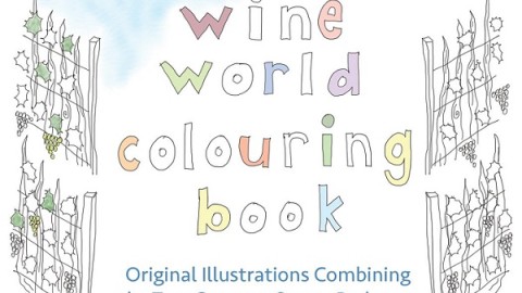 Wine World Colouring Book – Zelda Sydney