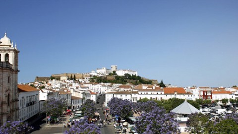 The beautiful little town of Estremoz, Portugal